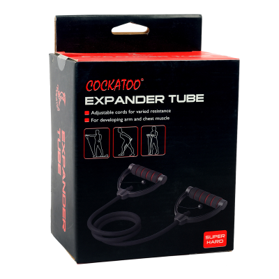 EXPANDER TUBE SUPER HARD (BLACK) COCKATOO