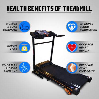 GYMTRAC T 415 MOTORISED TREADMILL