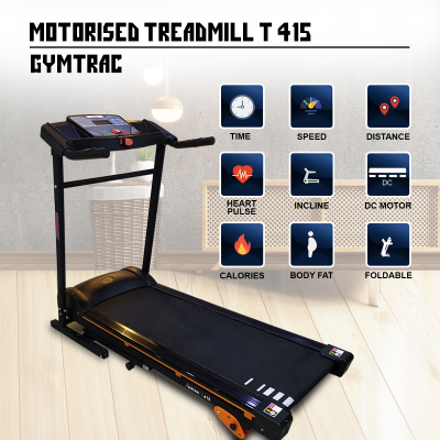 GYMTRAC T 415 MOTORISED TREADMILL