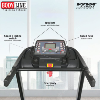 VIVA FITNESS T 51 AC MOTORISED TREADMILL