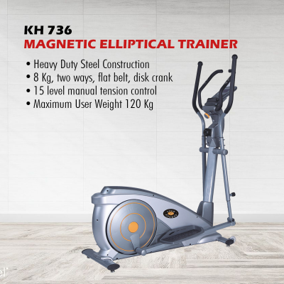 VIVA FITNESS KH 736 MAGNETIC ELLIPTICAL TRAINER