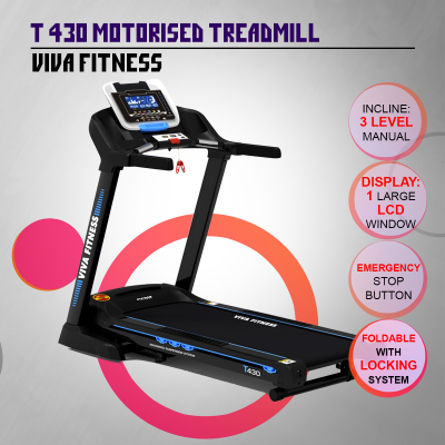 VIVA FITNESS T 430 MOTORISED TREADMILL