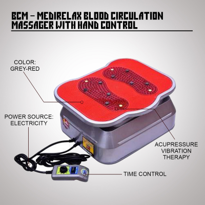 BCM - MEDIRELAX BLOOD CIRCULATION MASSAGER WITH HAND CONTROL