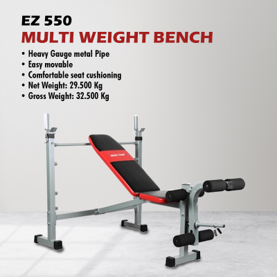 GYMTRAC EZ 550 MULTI WEIGHT BENCH