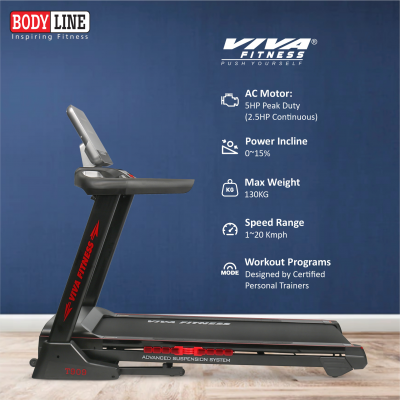VIVA FITNESS T 909 MOTORISED TREADMILL