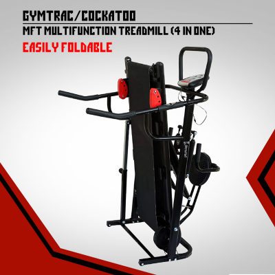 GYMTRAC/COCKATOO MANUAL MULTIFUNCTIONAL TREADMILL (4 IN ONE) 