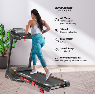 VIVA FITNESS T-51 AC MOTORISED TREADMILL