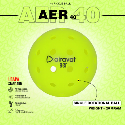 AER 40 PICKLEBALL - 3 PCS SET