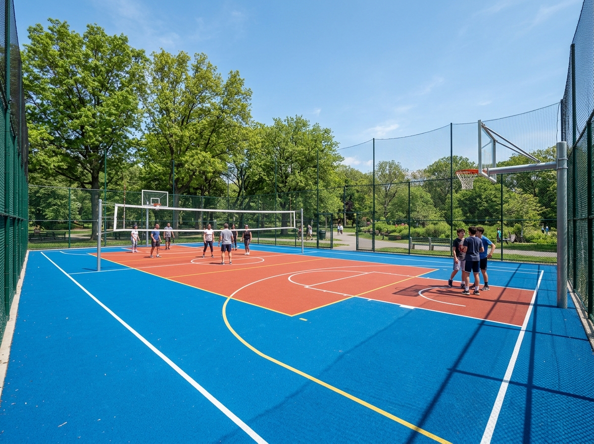 Schools & Educational Campuses All-Weather EPDM Sports Surface