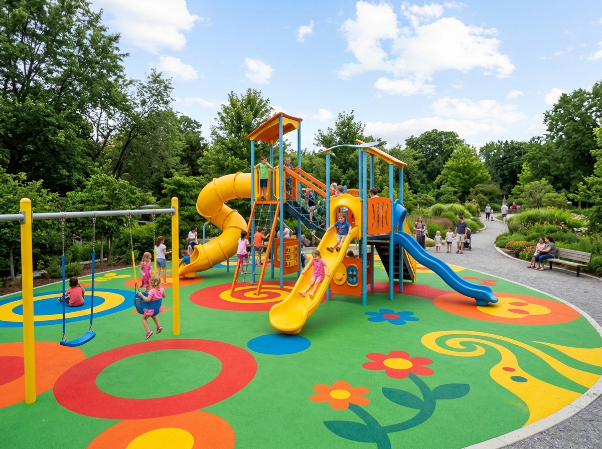 Dual Layer EPDM Safety Playground Architecture