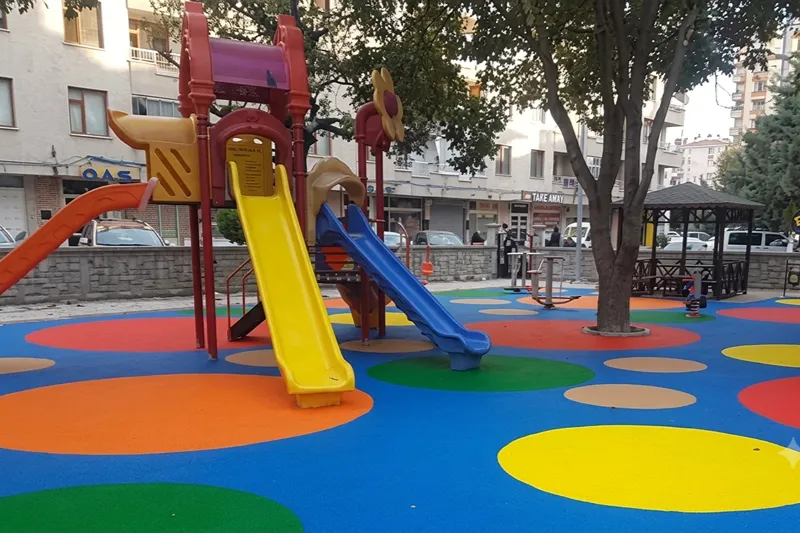Residential Communities EPDM Flooring & Courtyards