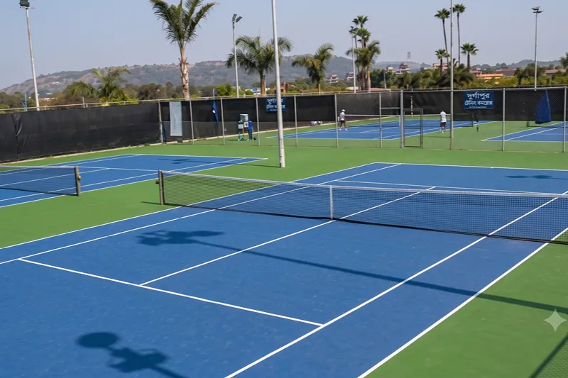 Tennis Courts Acrylic Flooring