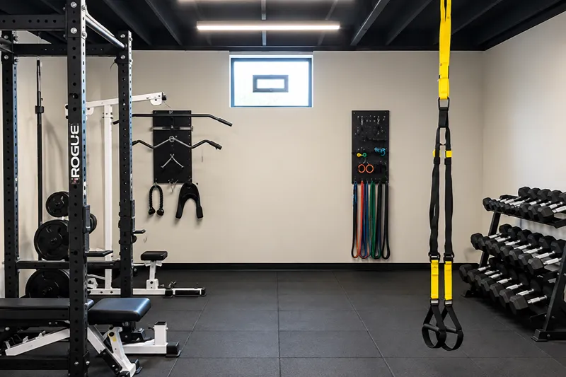 Crossfit & Free Weight Areas Heavy Rubber Flooring