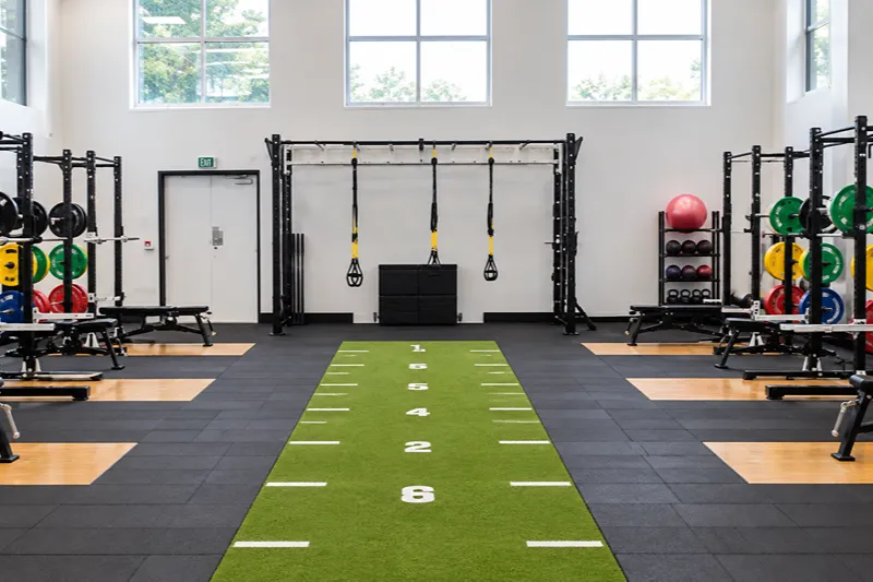 Gyms & Fitness Centers Rubber Flooring