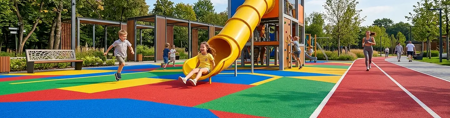 Bodyline Outdoor EPDM Flooring Systems - Safe, Vibrant, Weather Resistant