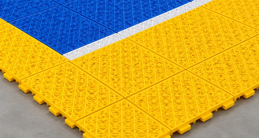PP Interlocking Tiles Modular Grid Architecture