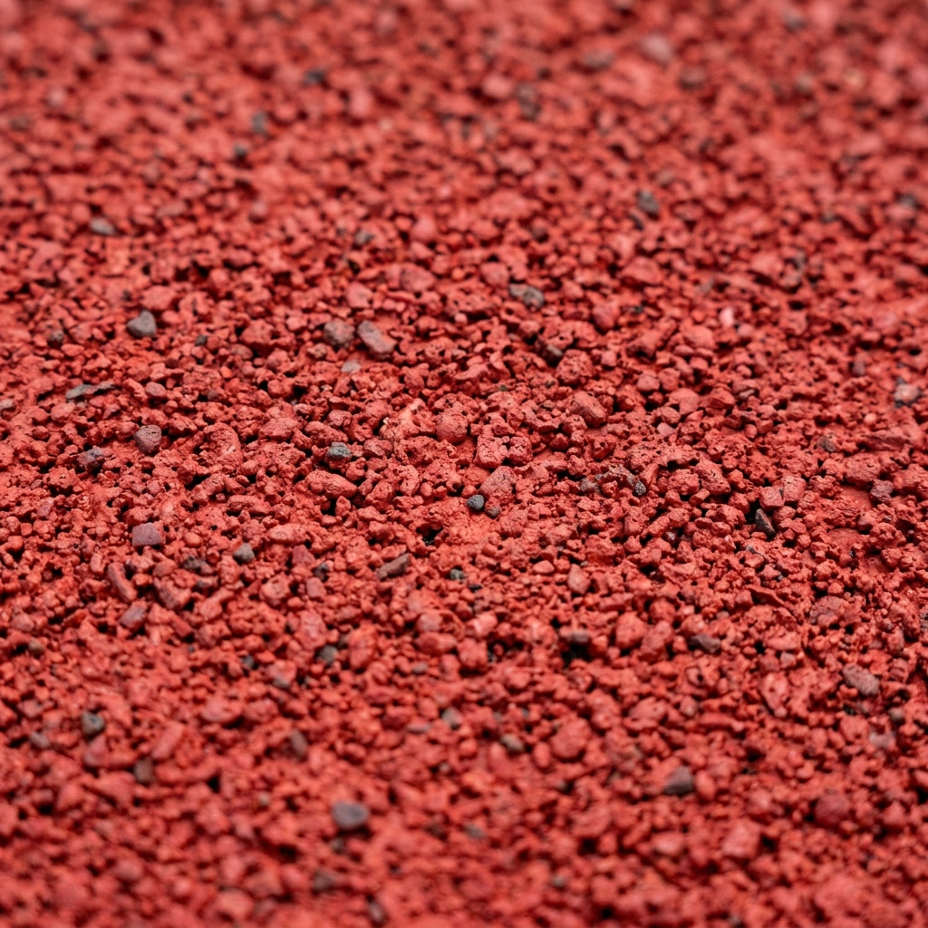Spray Coat System Red Texture Athletic Track