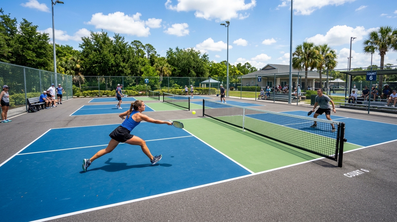 Pickleball Courts Flooring - Precision Engineered Surfaces